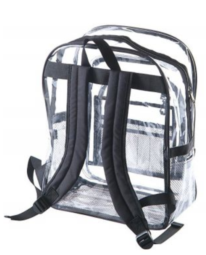 clear backpacks