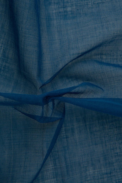 Bright Cobalt Cotton Voile