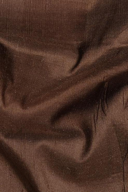 5 Yds-Terrific MILK CHOCOLATE Mocha BROWN Subtle Shantung Look TAFFETA Fabric 