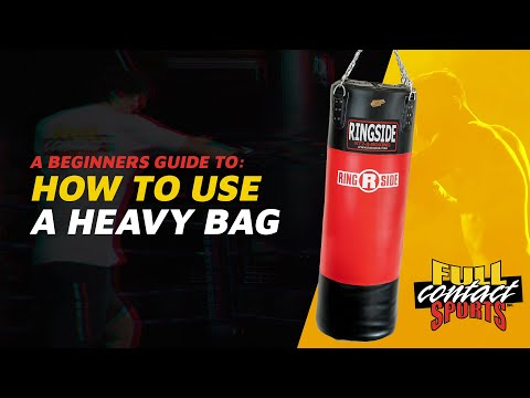 ringside leather 100 lb. heavy bag - filled