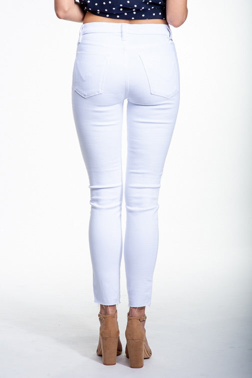 hudson barbara high rise skinny jeans