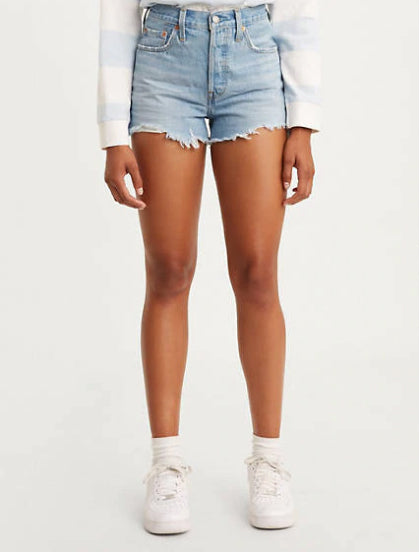 levis destroyed shorts