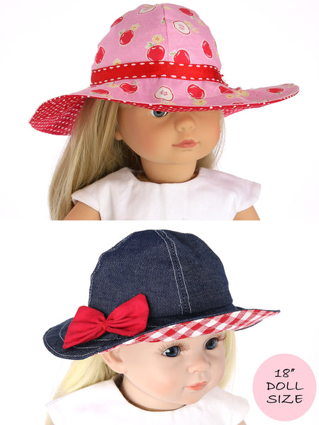 18 inch doll hats