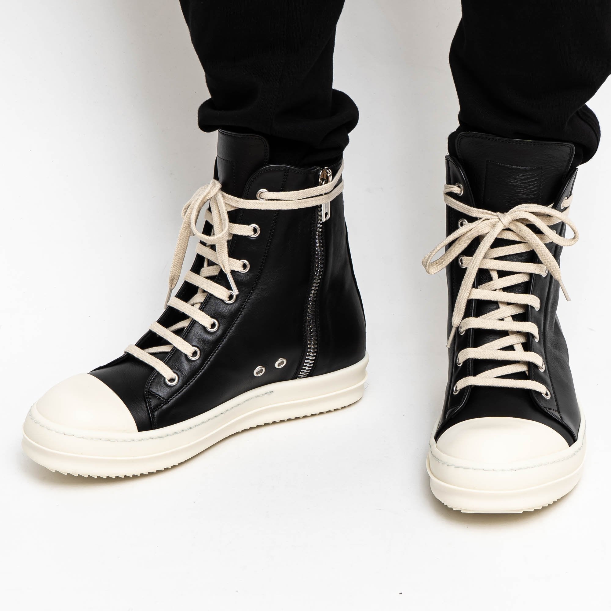 RICK OWENS スニーカー ラモーンズ リックオウエンス RAMONES - 靴 ...