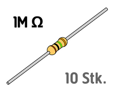 Widerstand 1M Ohm (10 Stk.)