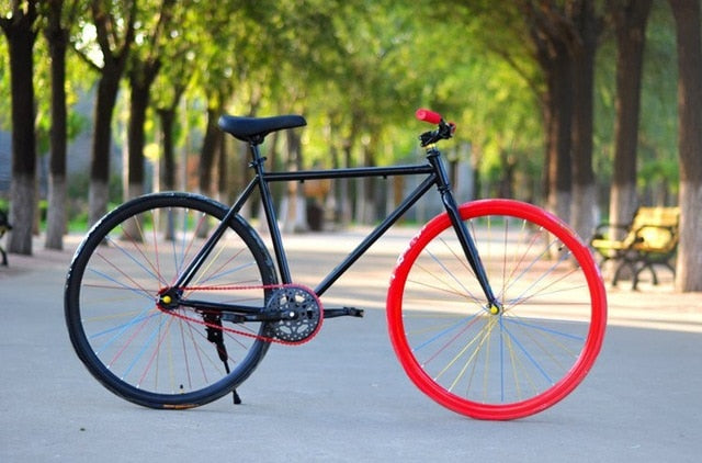 retro fixed gear bike