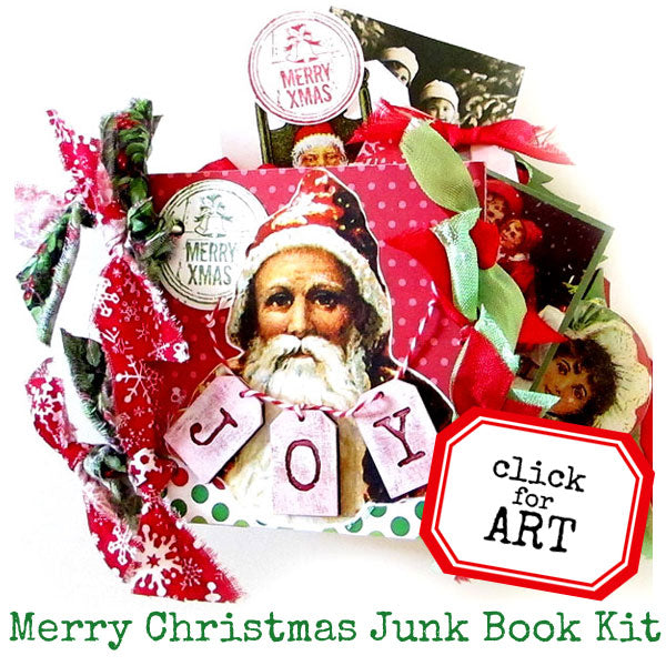 Merry Christmas Junk Book Kit