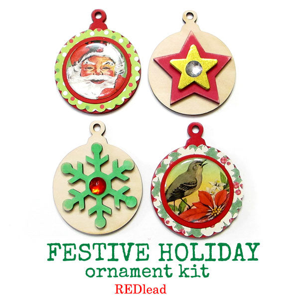 Festive Holiday Ornament Kit
