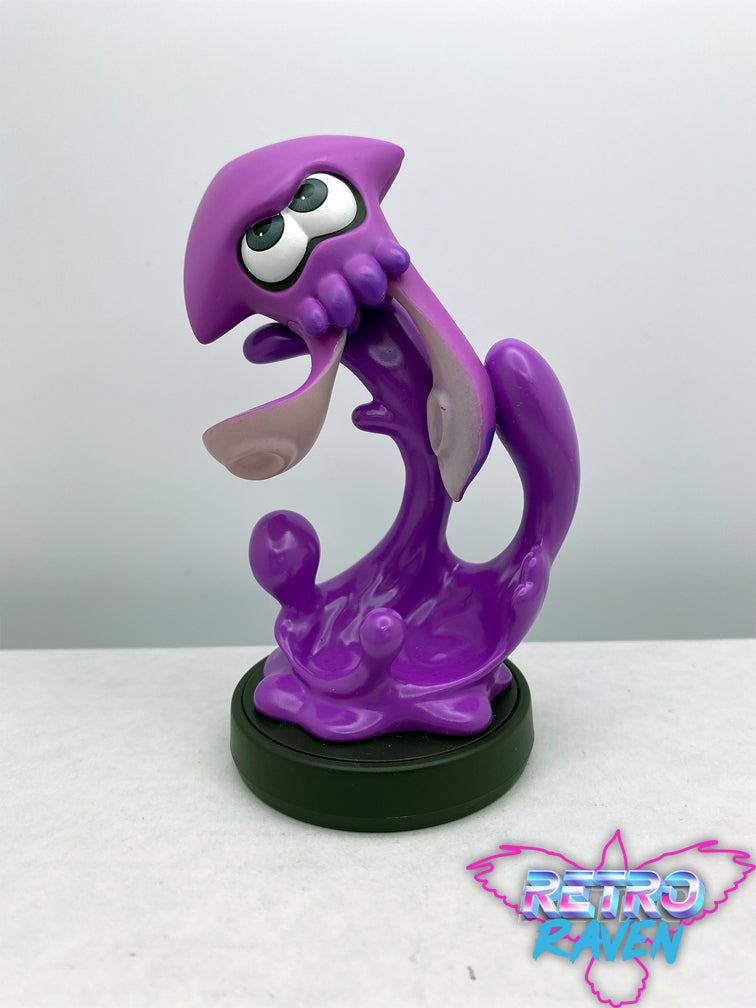 Inkling Squid Neon Purple Splatoon Series Amiibo Retro Raven Games