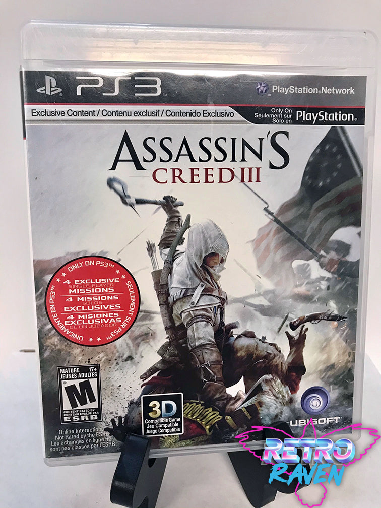 betray Perth segment Assassin's Creed III - Playstation 3 – Retro Raven Games