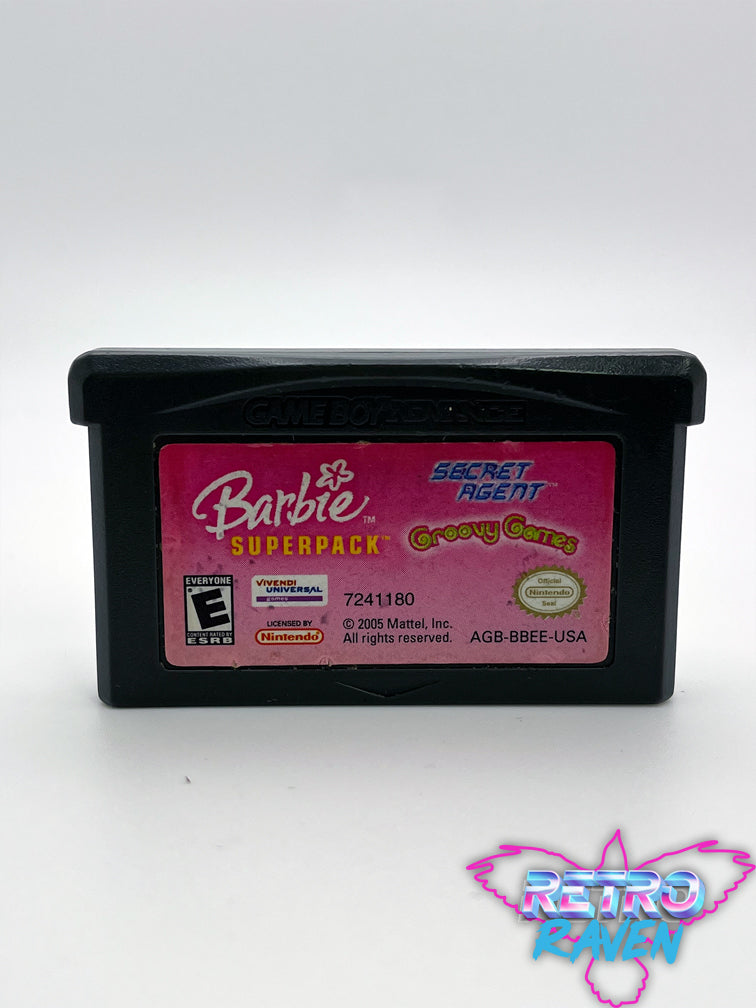 Archaïsch Likeur sofa Barbie Superpack: Secret Agent / Groovy Games - Game Boy Advance – Retro  Raven Games