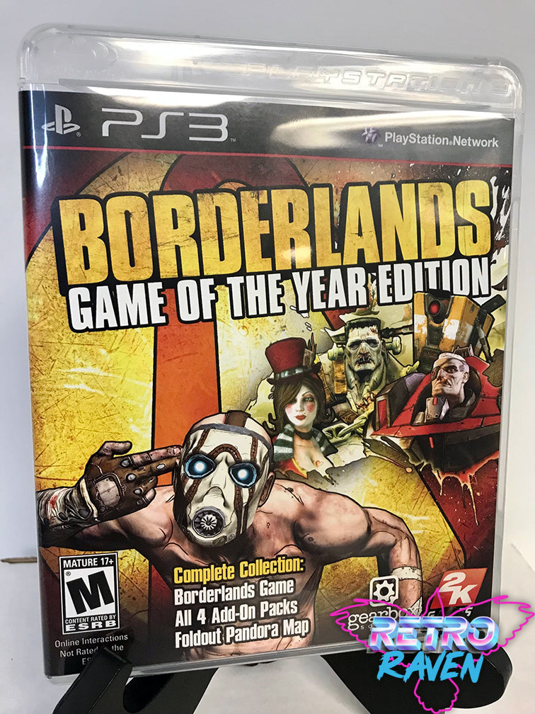 Virus De databank Cyclopen Borderlands: Game of the Year Edition - Playstation 3 – Retro Raven Games