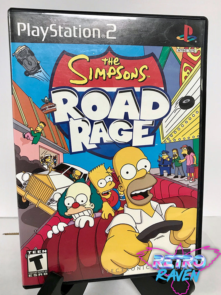 simpsons road rage wii