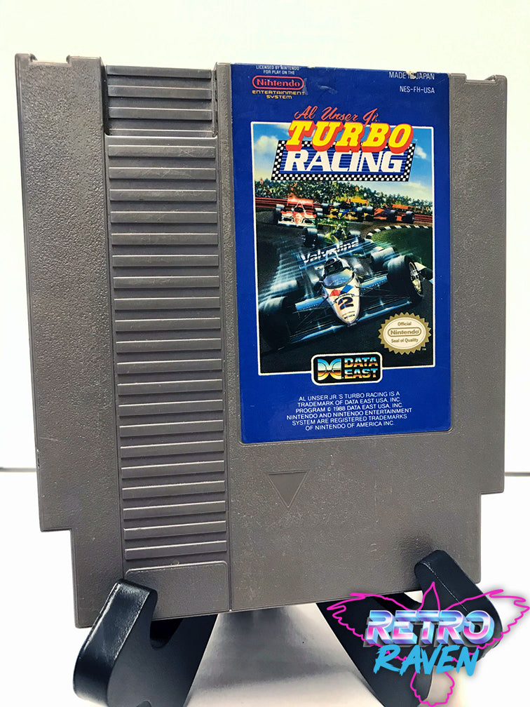 al unser jr turbo racing nes