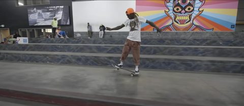 Lil Wayne Skateboarding in Piano Trap & Not Me