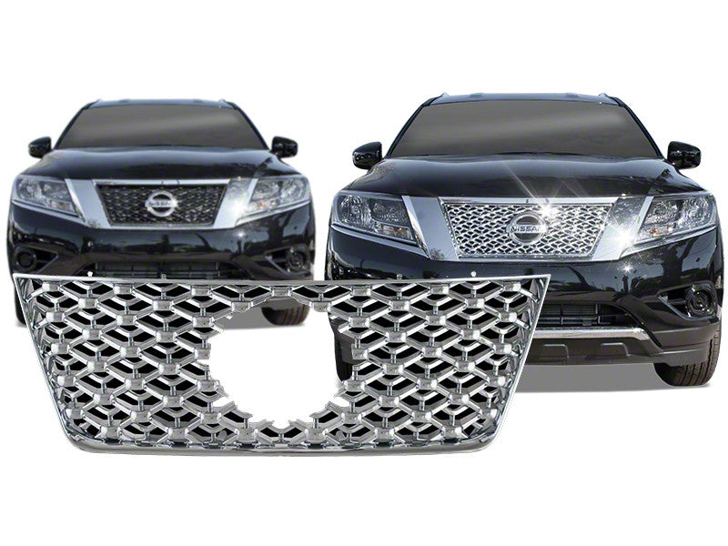 2013 Nissan pathfinder chrome grill #8