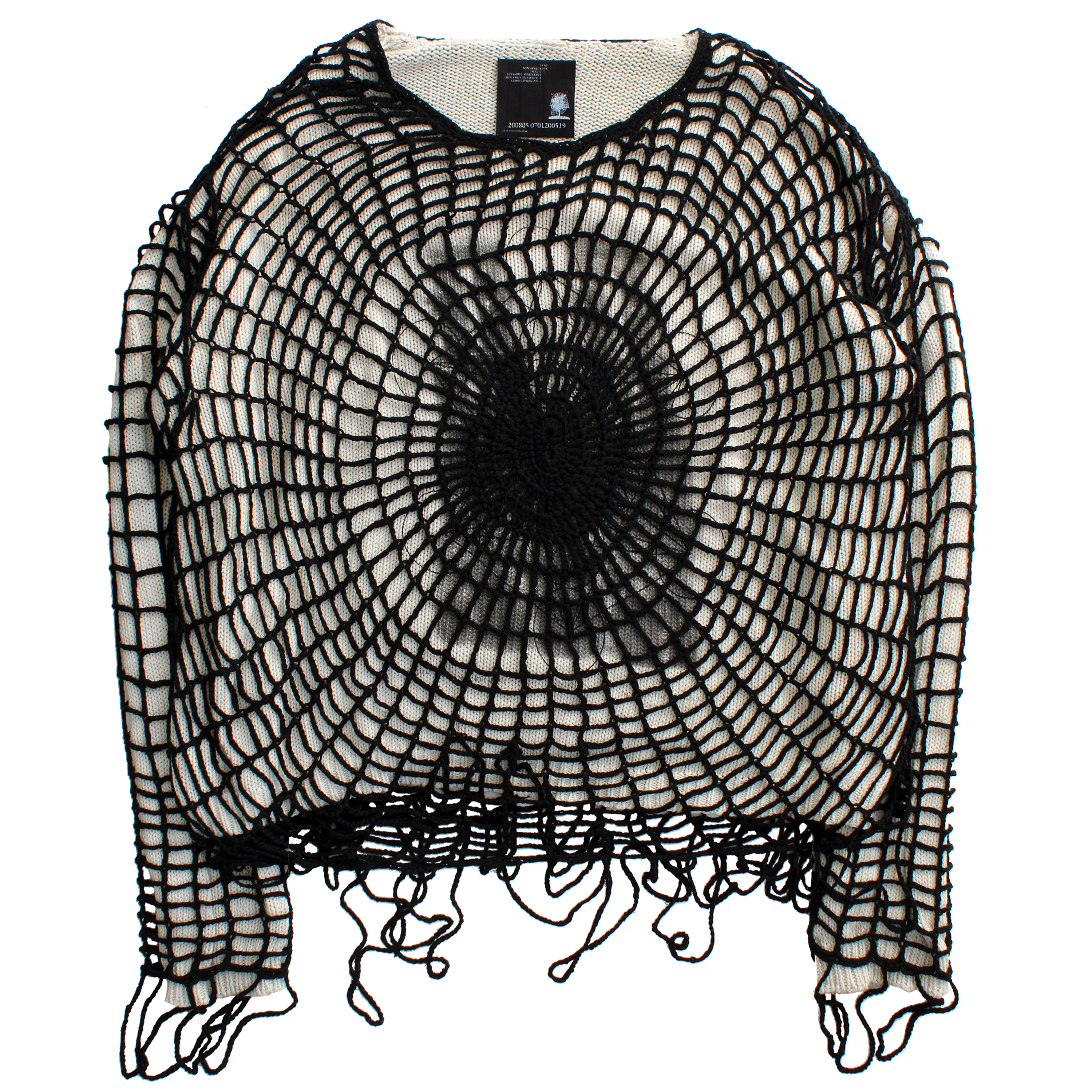 IIMIIY2 wEb double-layer knit sweater