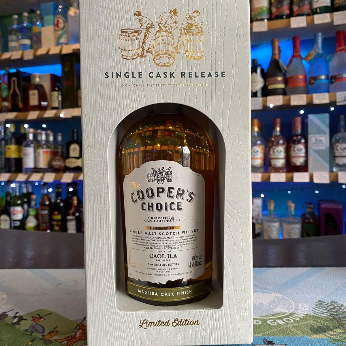 Caol Ila Creosote & Candied Fruits VM The Cooper's Choice American Oak + Madeira Cask Finish 54.5% 700ml