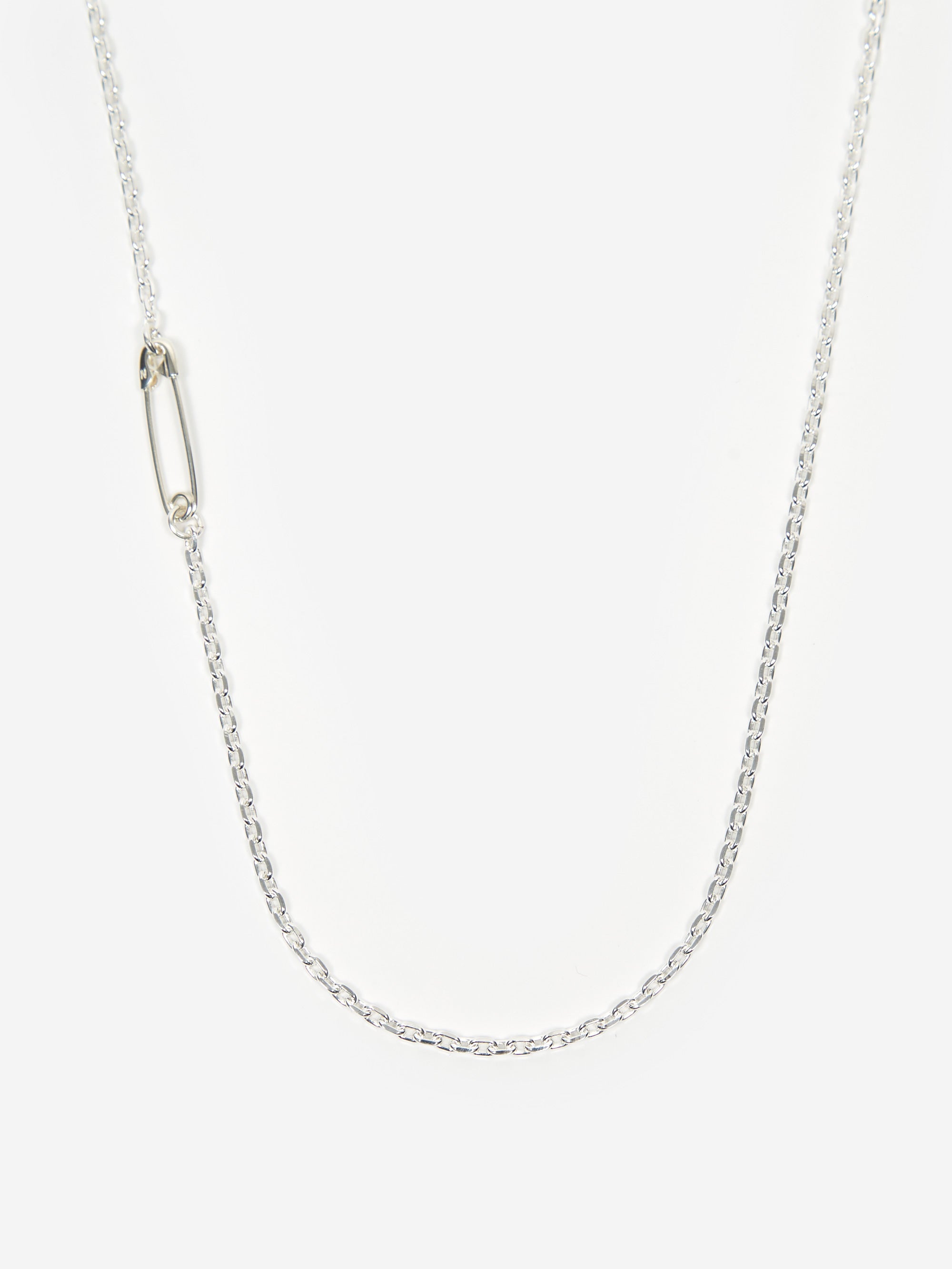 16560円激安 質屋 工場直販 NEIGHBORHOOD silver safety pin necklace