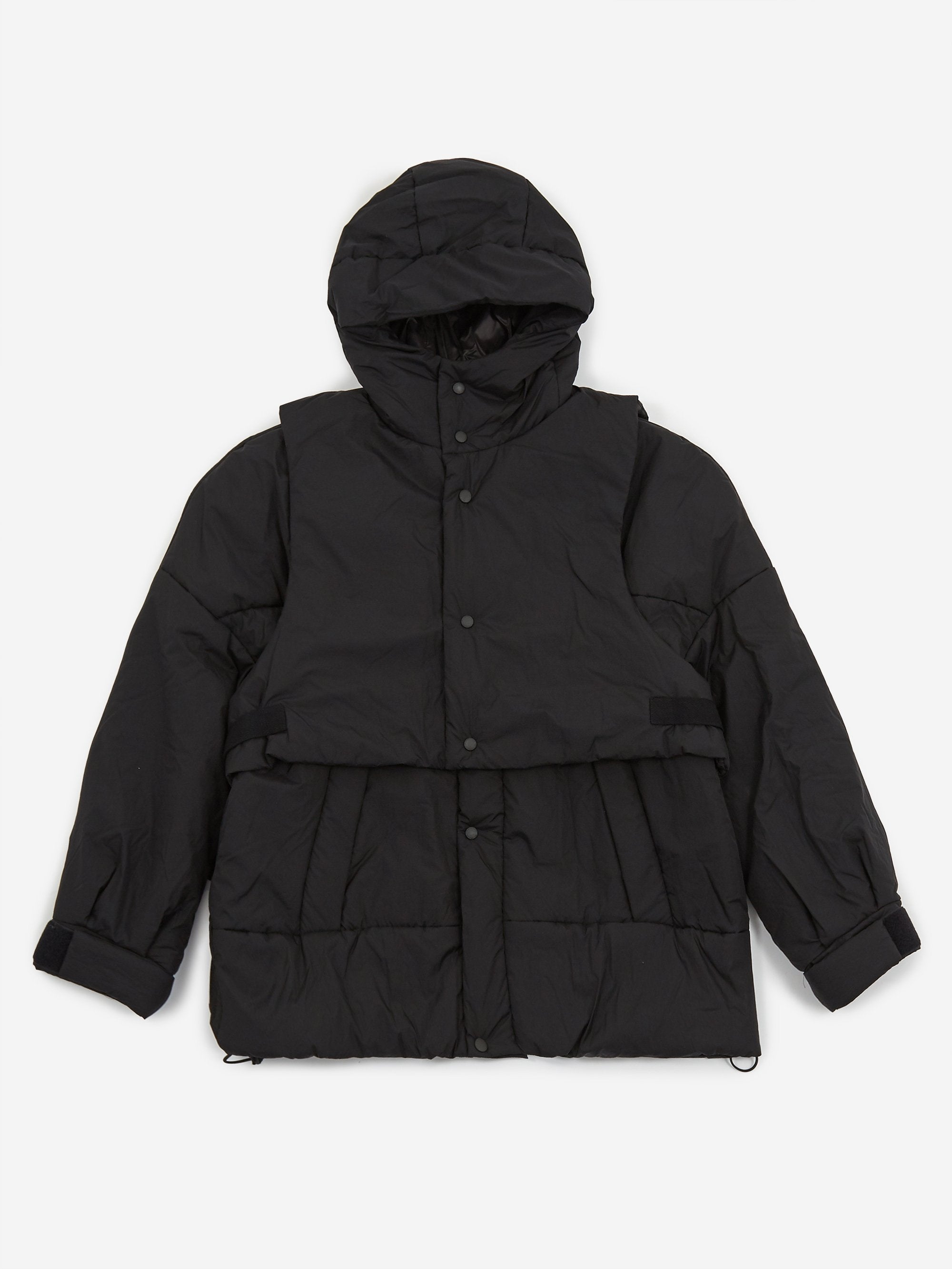 F/CE Layered Padding Jacket - Black – Goodhood