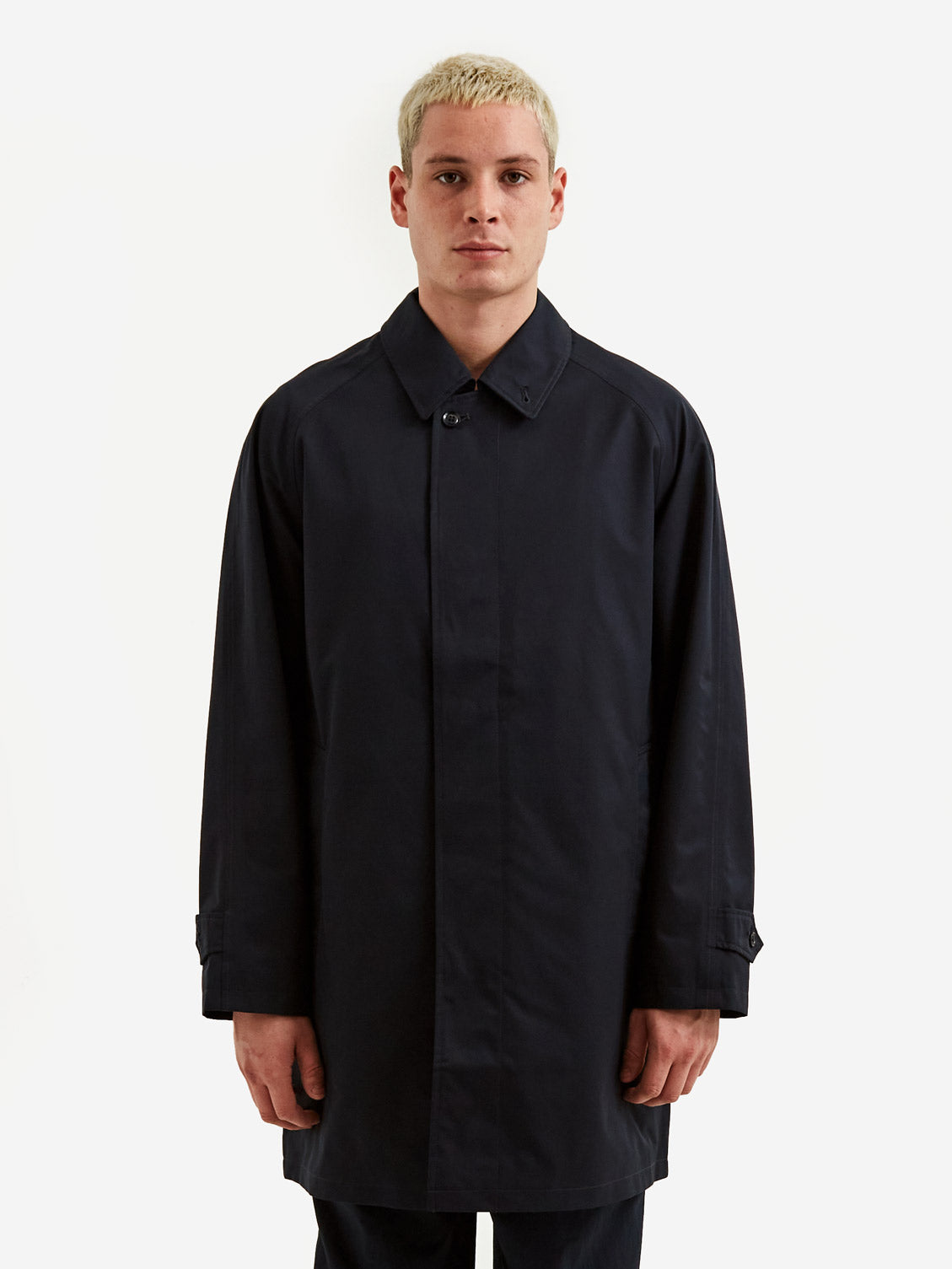 Nanamica 2L GORE-TEX Soutien Collar Coat - Navy – Goodhood