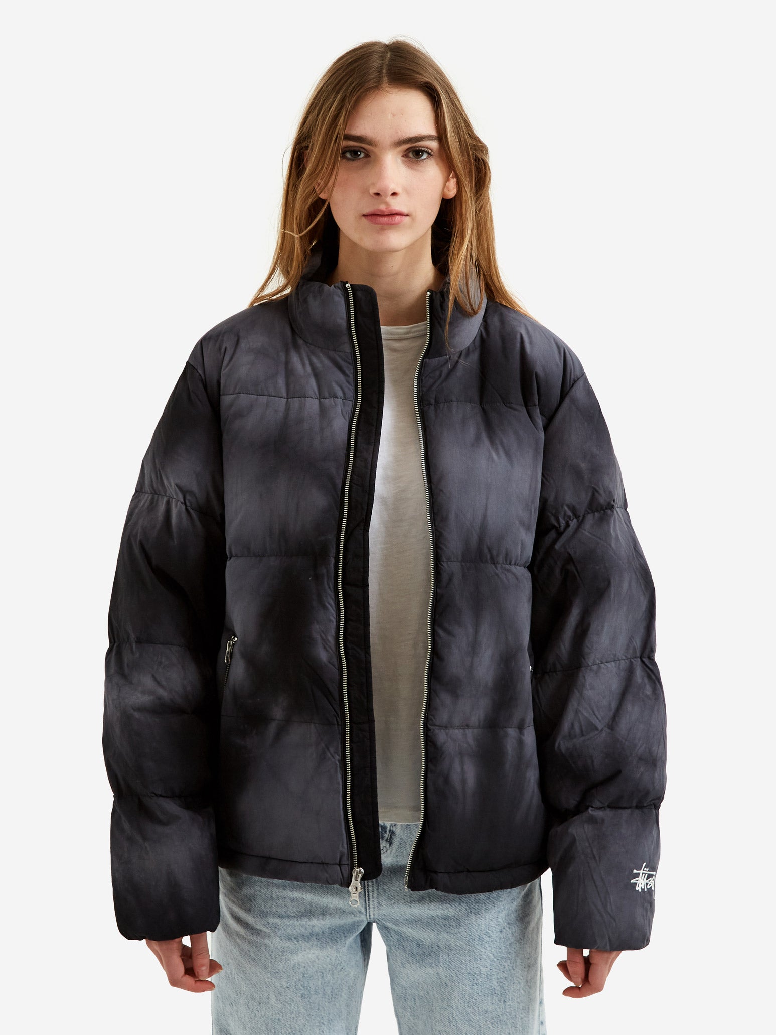 STUSSY DOWN PUFFER NYLON