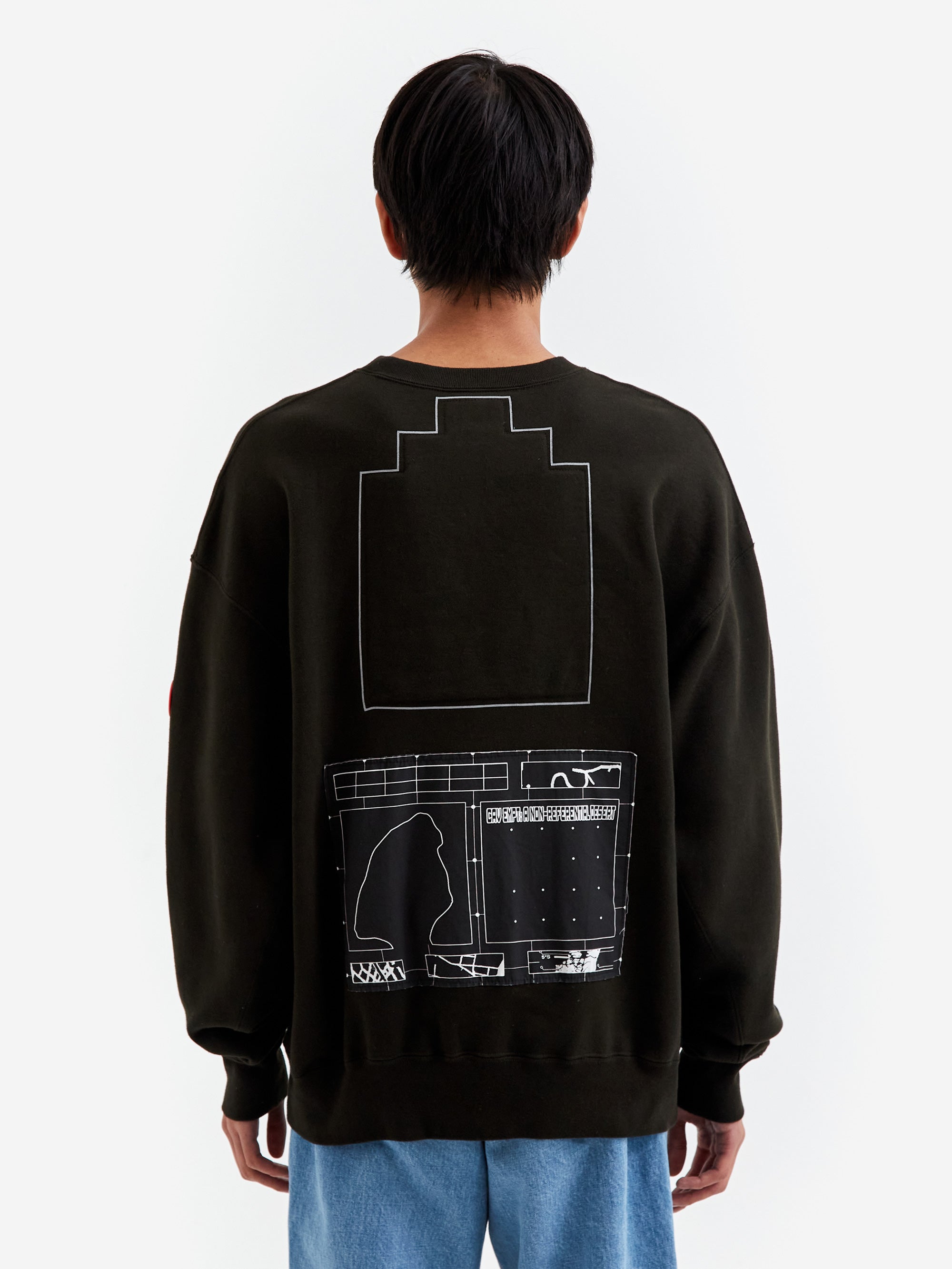 C.E Cav Empt Trajectory Crew Neck - Black