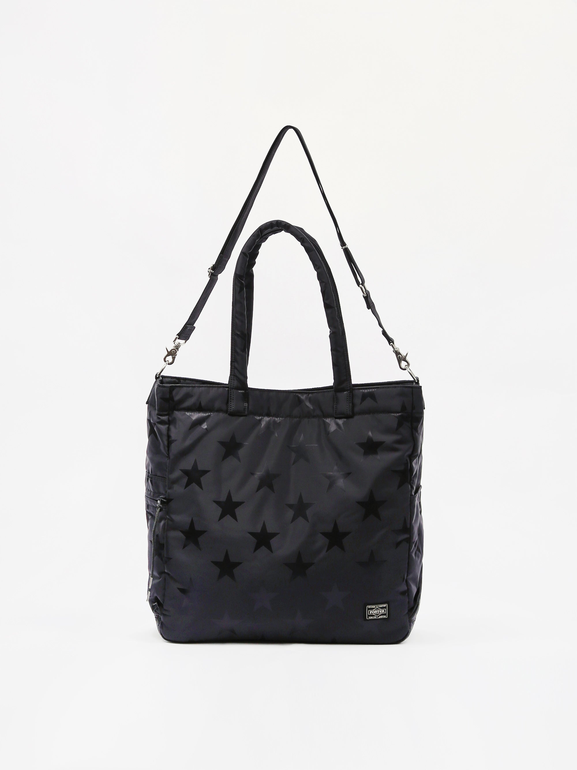 Porter - Yoshida & Co. Flag 2Way Tote Bag - Black