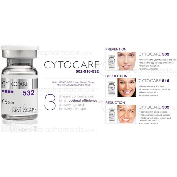 Revitacare Cytocare 532 10X5ML 法國絲麗水光動能素