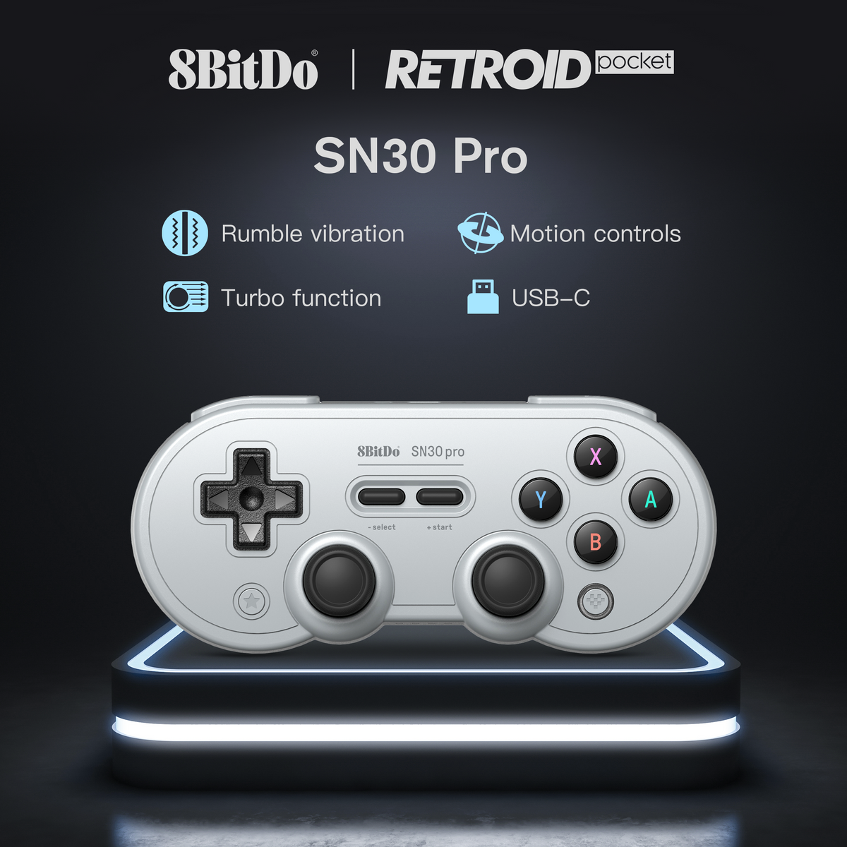 Huisje Zending Grote waanidee 8BitDo SN30-Pro Bluetooth/USB Gamepad – Retroid