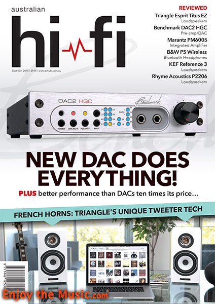 Australian Hi-Fi Cover Featuring Benchmark DAC2 HGC