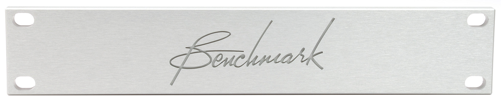 Benchmark blank front panel silver