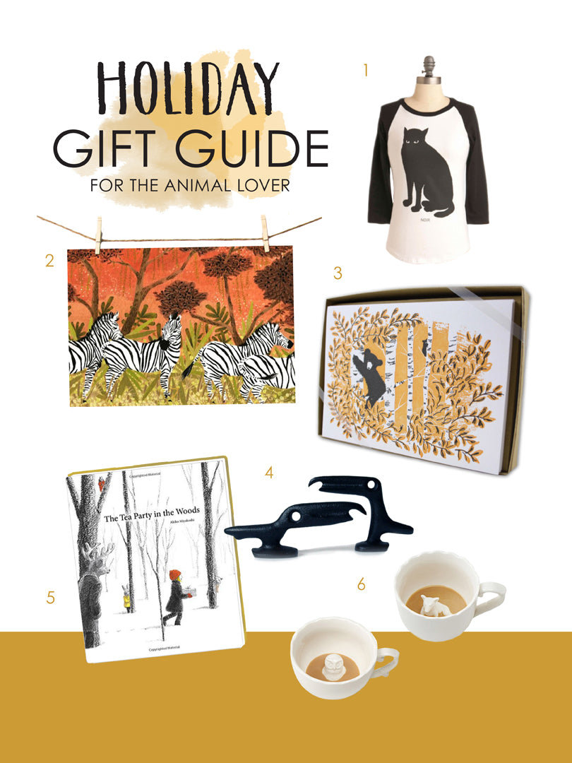 Holiday Gift Guide for the Animal Lover | Smudge Ink