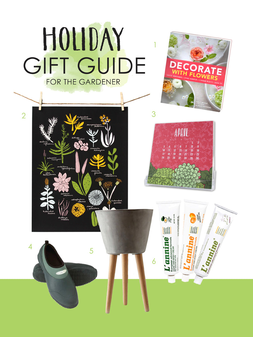 Holiday Gift Guide for the Gardener | Smudge Ink