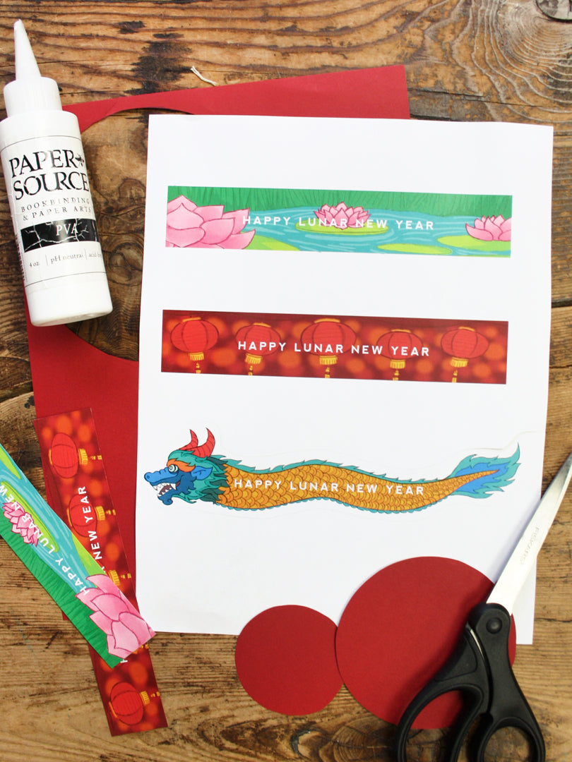 Lunar New Year Fortune Cookie Printable | Smudge Ink
