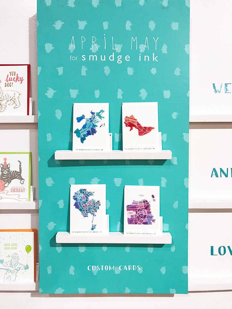 April May for Smudge Ink NSS2017 Booth display