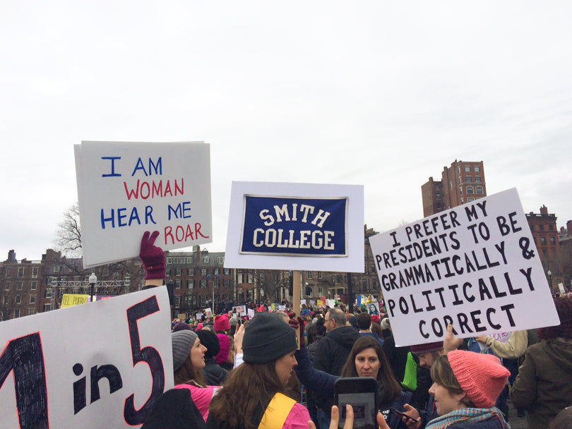 Boston Women's March | Blog | Smudge Ink