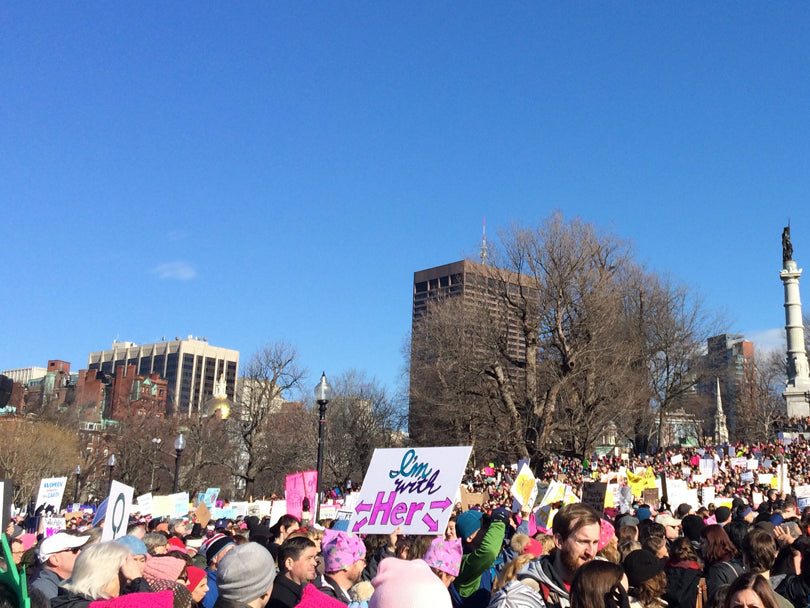 Boston Women's March | Blog | Smudge Ink