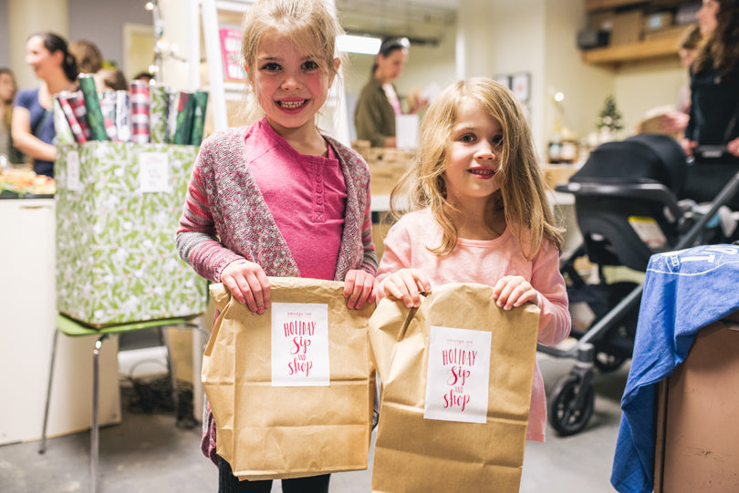 Little Shoppers | Holiday Sip & Shop | photo by Jessica Rich Photography