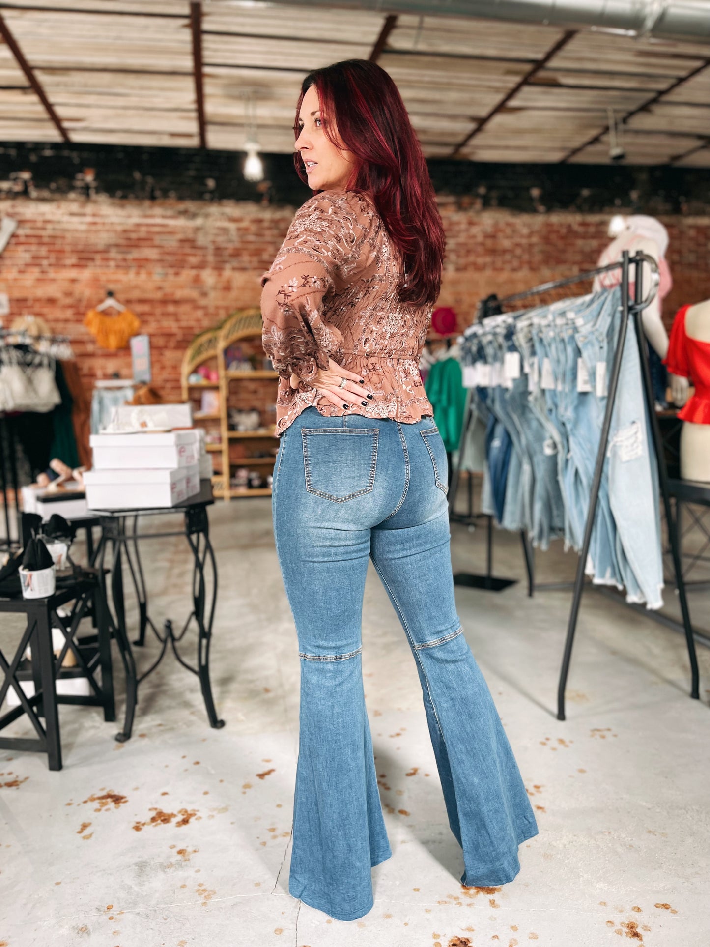 Flared Denim