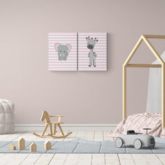 Set Pink Zoo