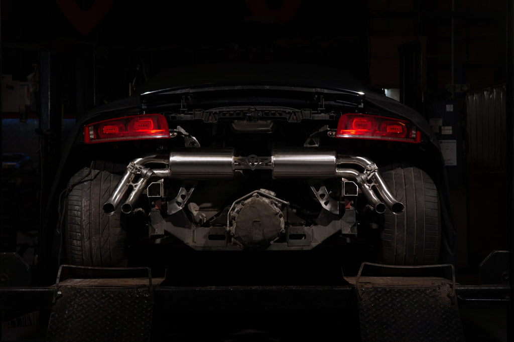 Audi R8 4.2 V8 Cat Back Stainless Steel Exhaust