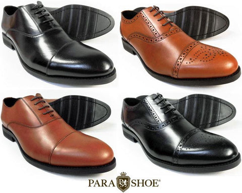 「PARASHOE（パラシュー）」本革・マッケイ製法の紳士靴（革靴・ビジネスシューズ）