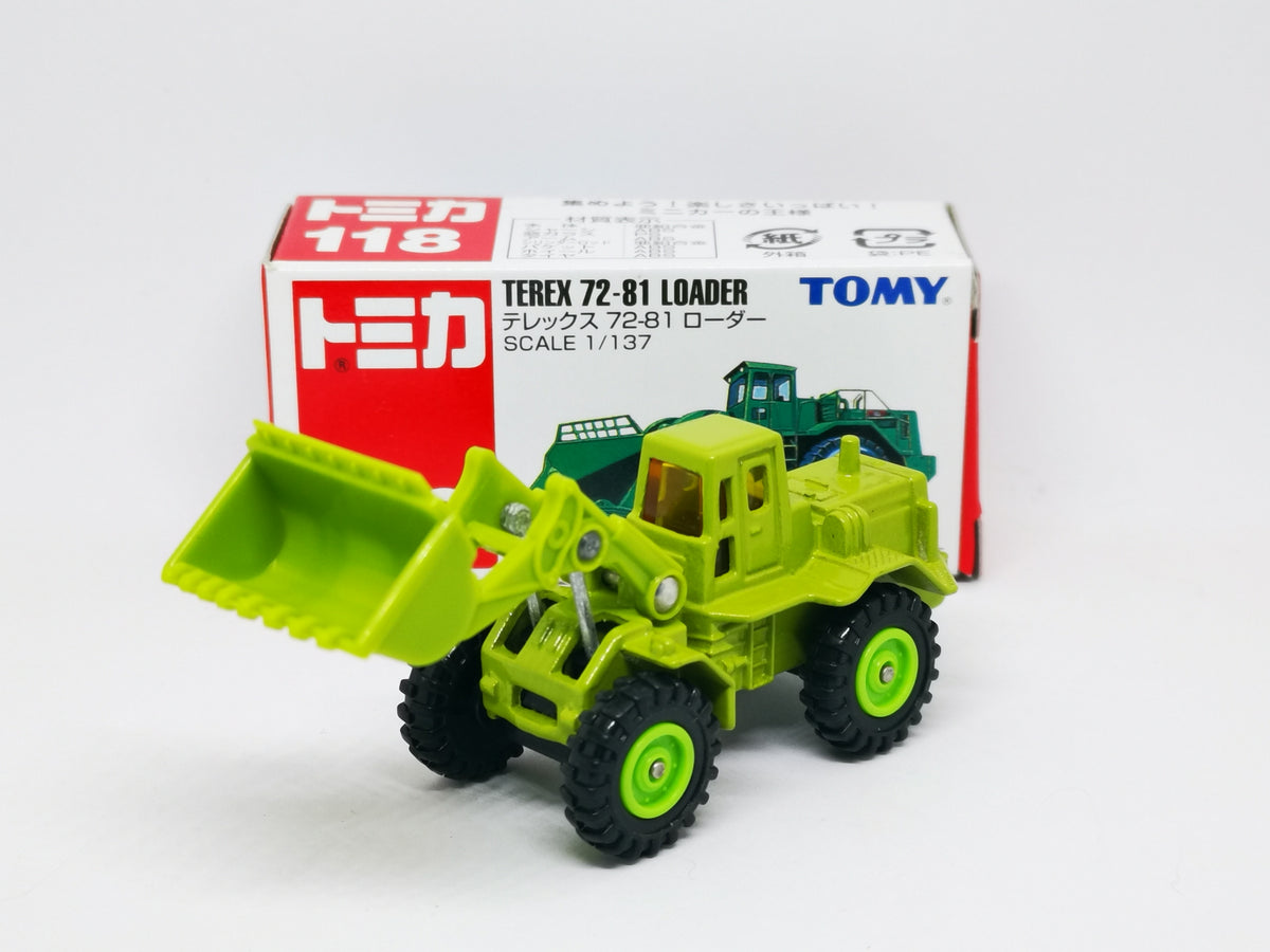 Tomica 118 Terex 72 81 Loader Mobile Garage Hk