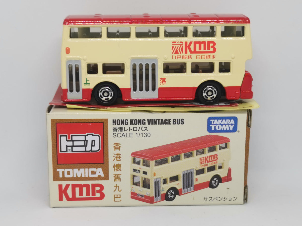 Takara Tomica Limited Hong Kong KMB Vintage Bus 1/130 Scale 