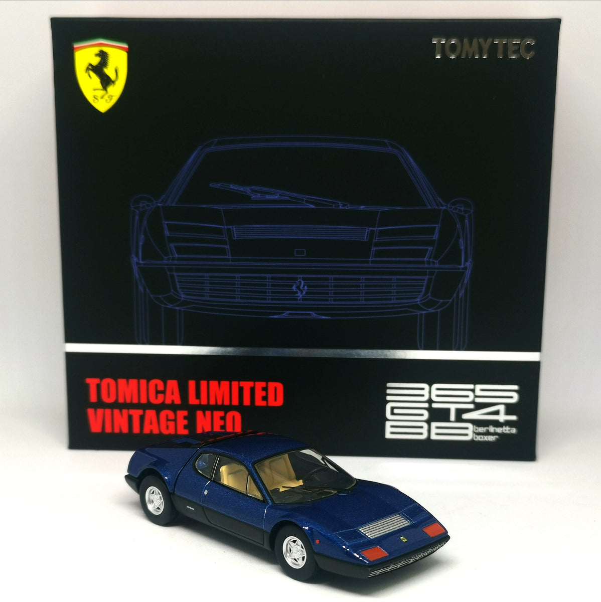 Details about   Tomica Limited Vintage Neo Ferrari 365 GT4 BB yellow New