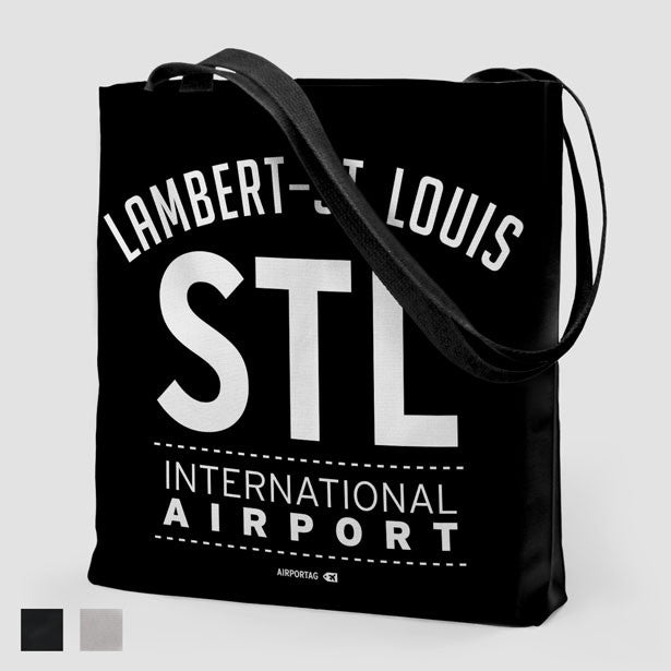 Tote Bag - STL - Lambert–St. Louis Airport - Missouri, US - IATA code STL – Airportag