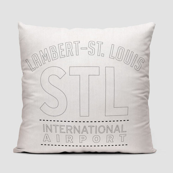 Throw Pillow - STL - Lambert–St. Louis Airport - Missouri, US