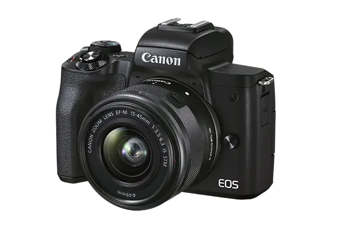 Canon EOS M50 Mark II EF-M 15-45mm f/3.5-6.3 IS STM Black