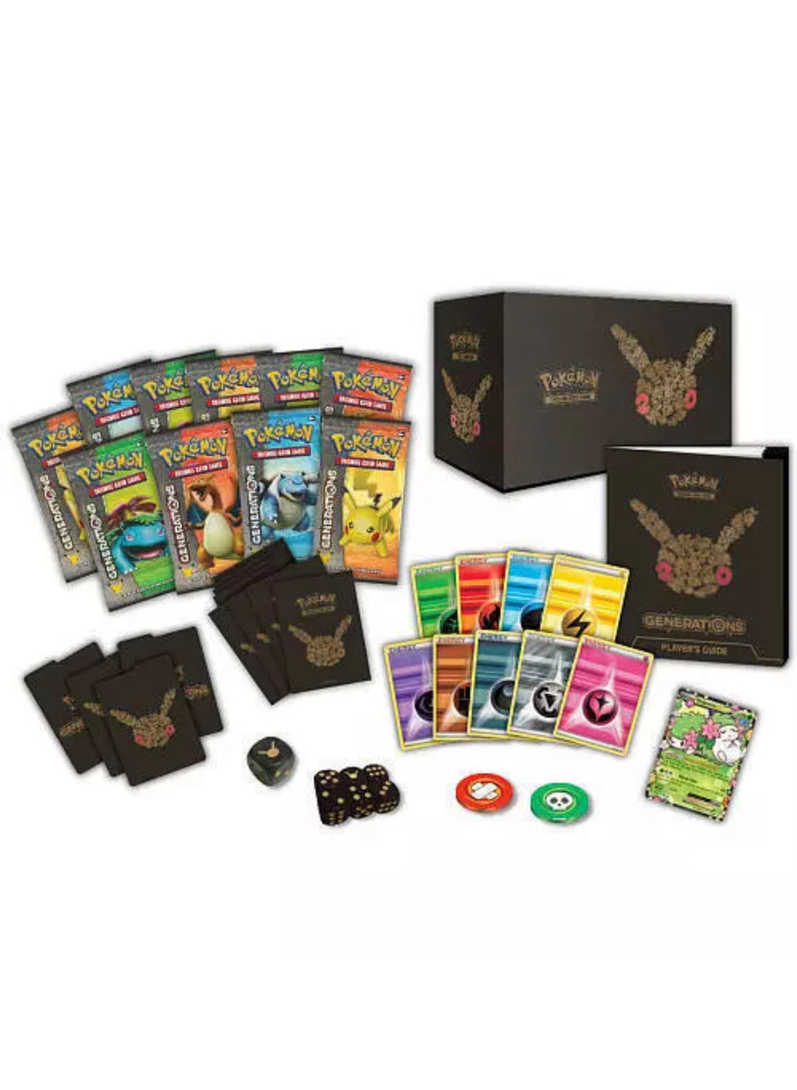Pokemon Generations Elite Trainer Box 20th Anniversary Sealed